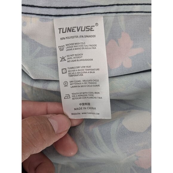 Tropical Toucan Hawaiian Shirt Men Size XXL Button Up Floral Aloha Print Coastal - Picture 7 of 7